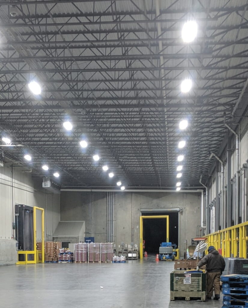 warehouse lighting retrofit